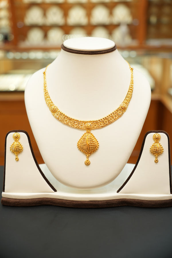 22K Gold Wedding Set