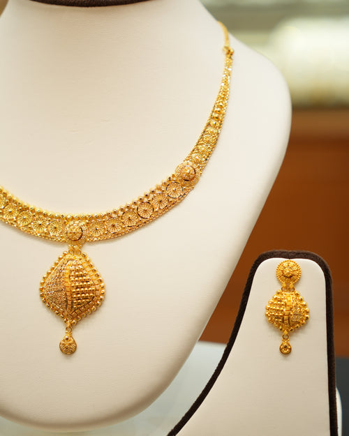 22K Gold Wedding Set