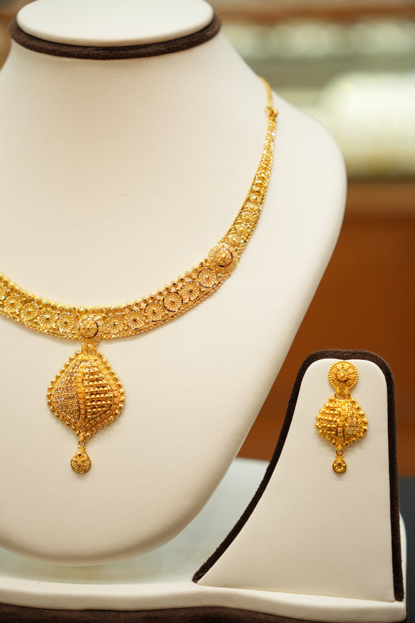 22K Gold Wedding Set