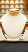 22K Gold Choker Set