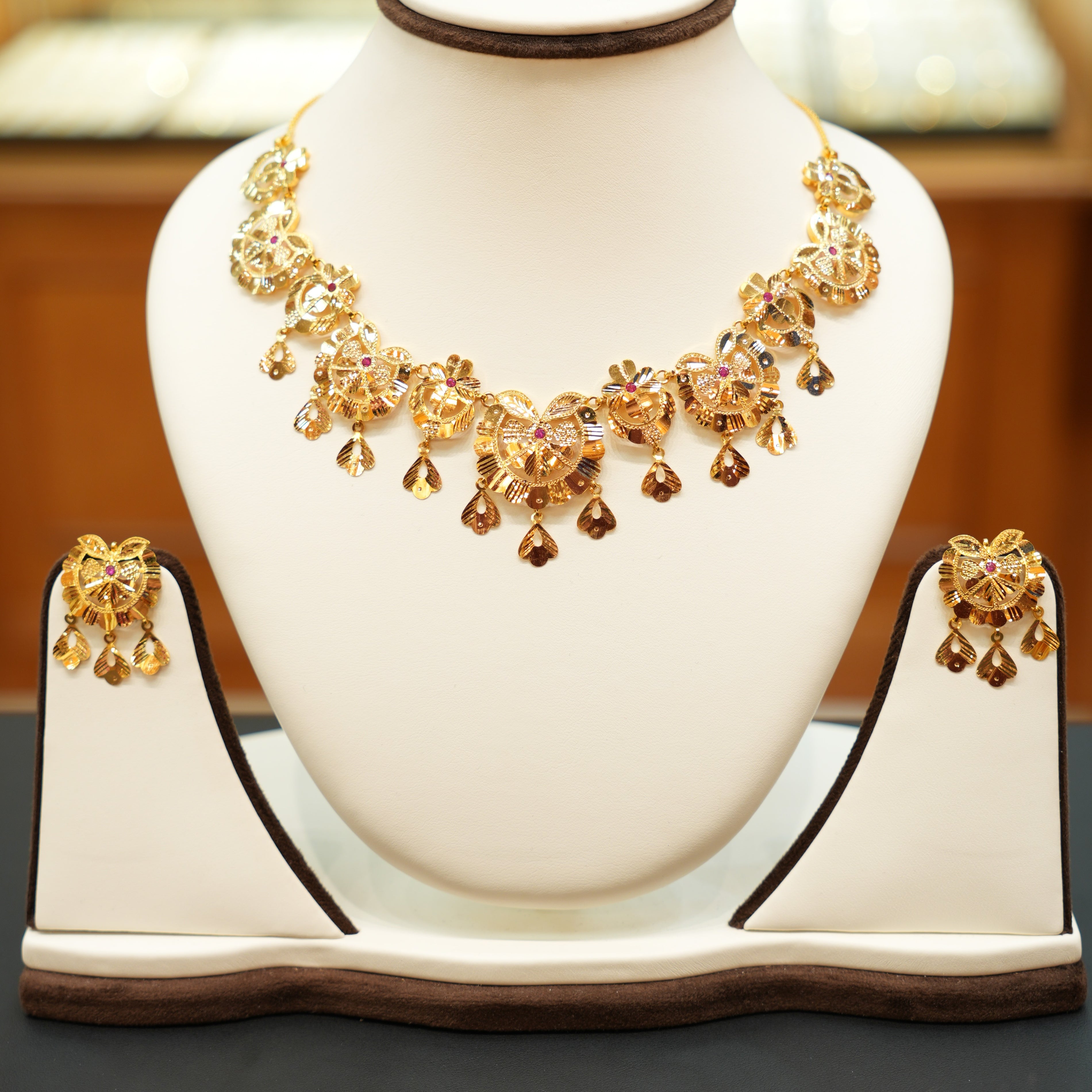 22K Gold Wedding Set