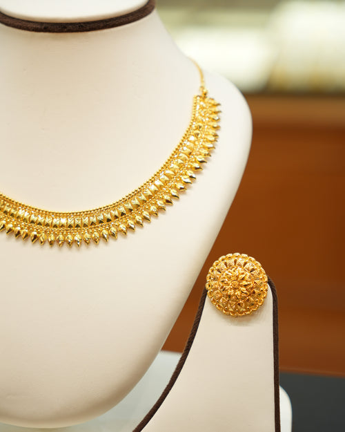 22K Gold Wedding Set