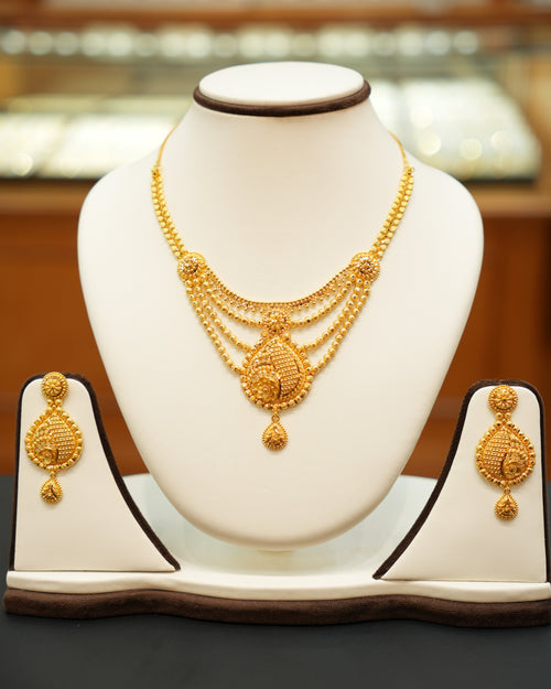 22K Gold Wedding Set
