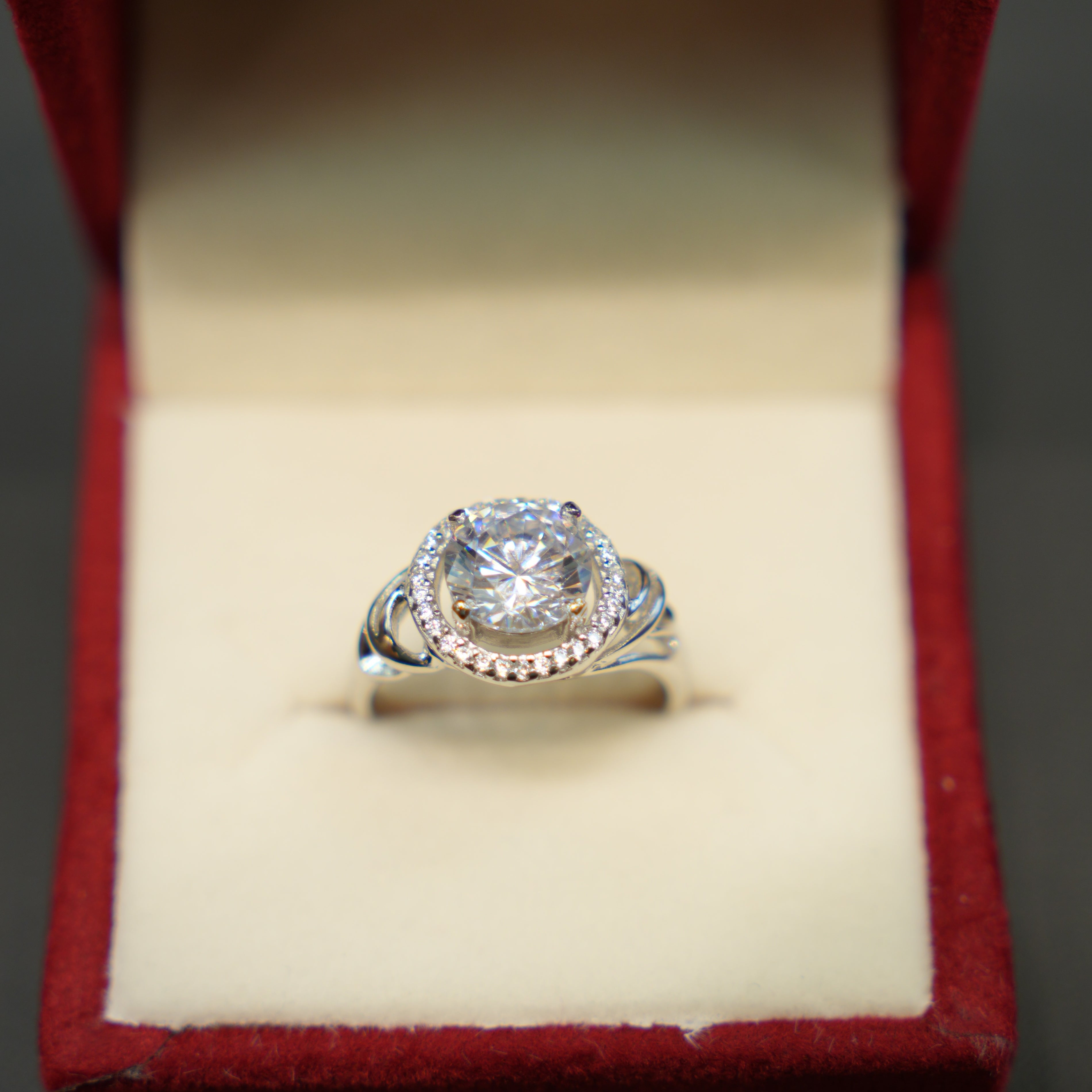 Silver Modern Ring