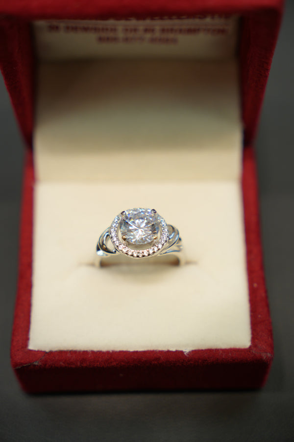 Silver Modern Ring