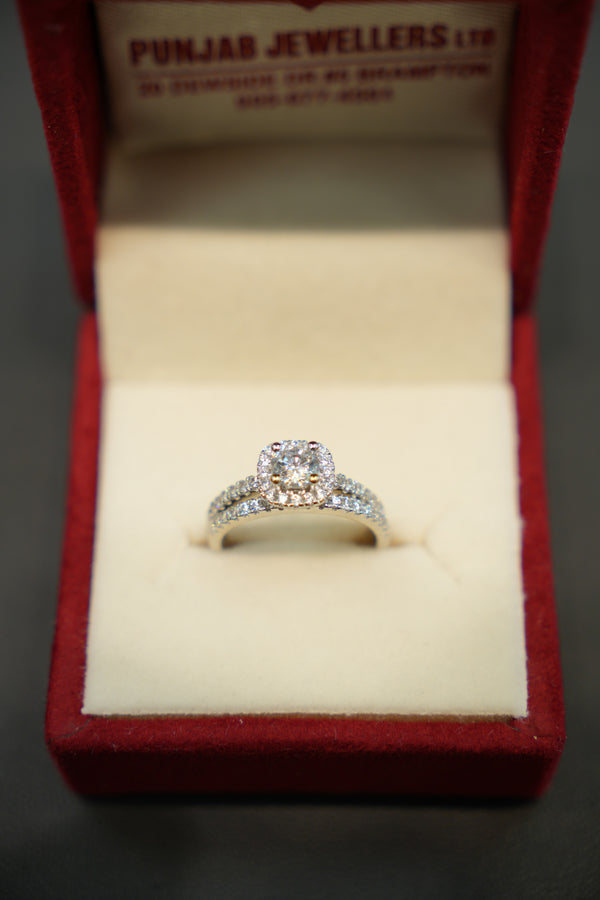 Silver Ring and Band (2 in 1)