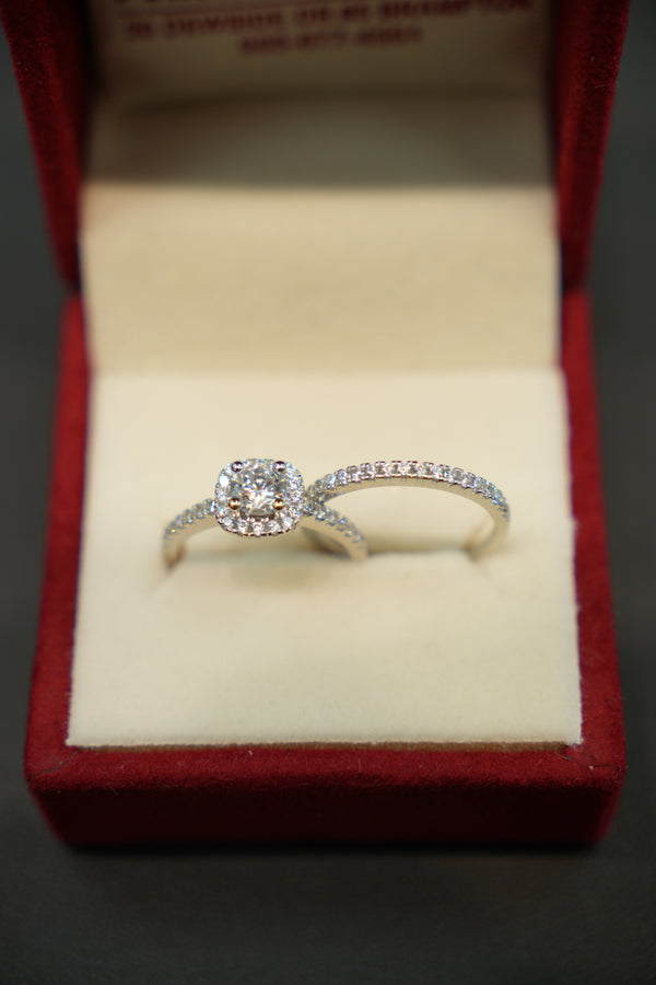 Silver Ring and Band (2 in 1)