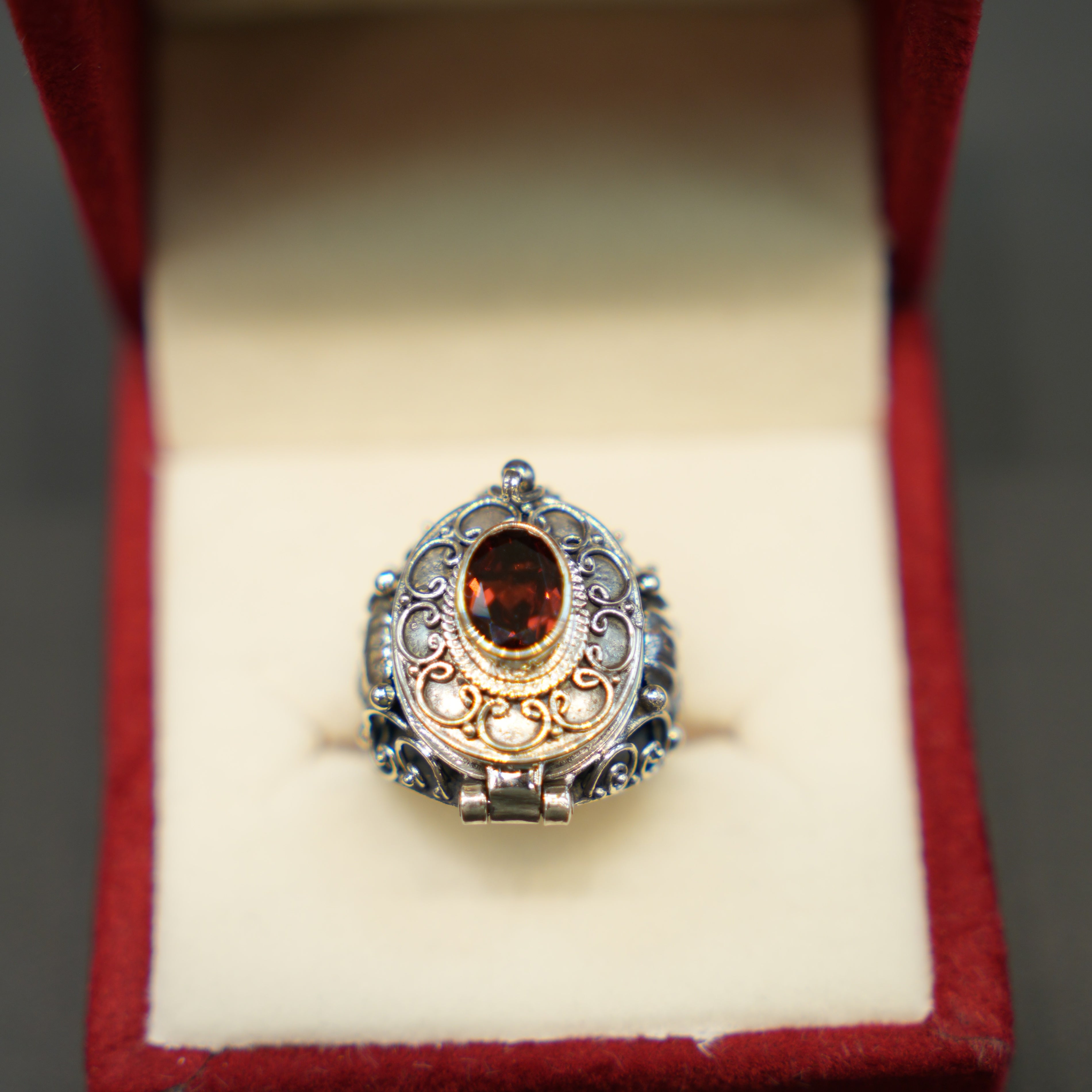 Openable Silver Ring