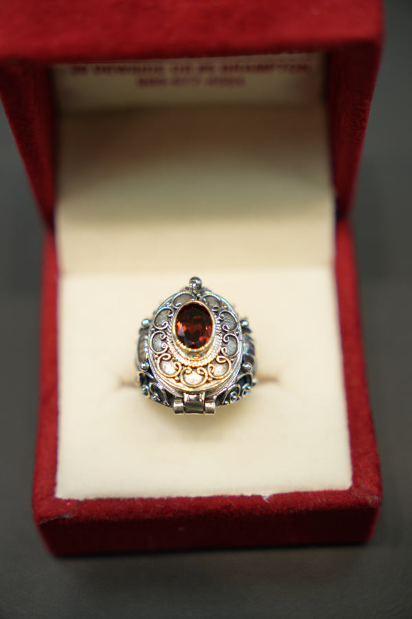 Openable Silver Ring