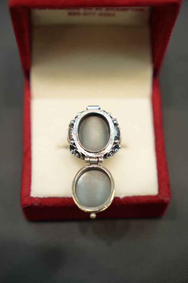 Openable Silver Ring