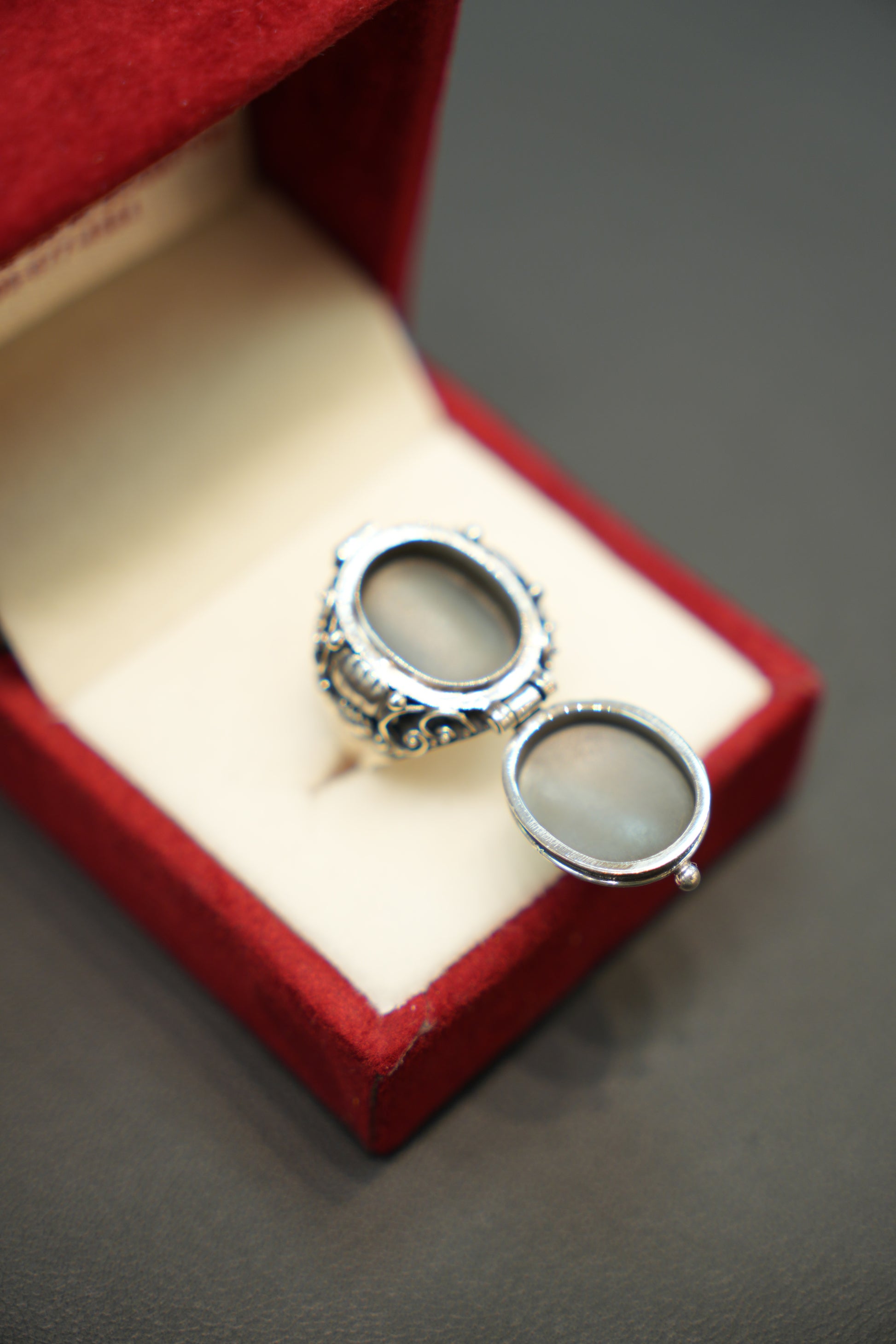 Openable Silver Ring