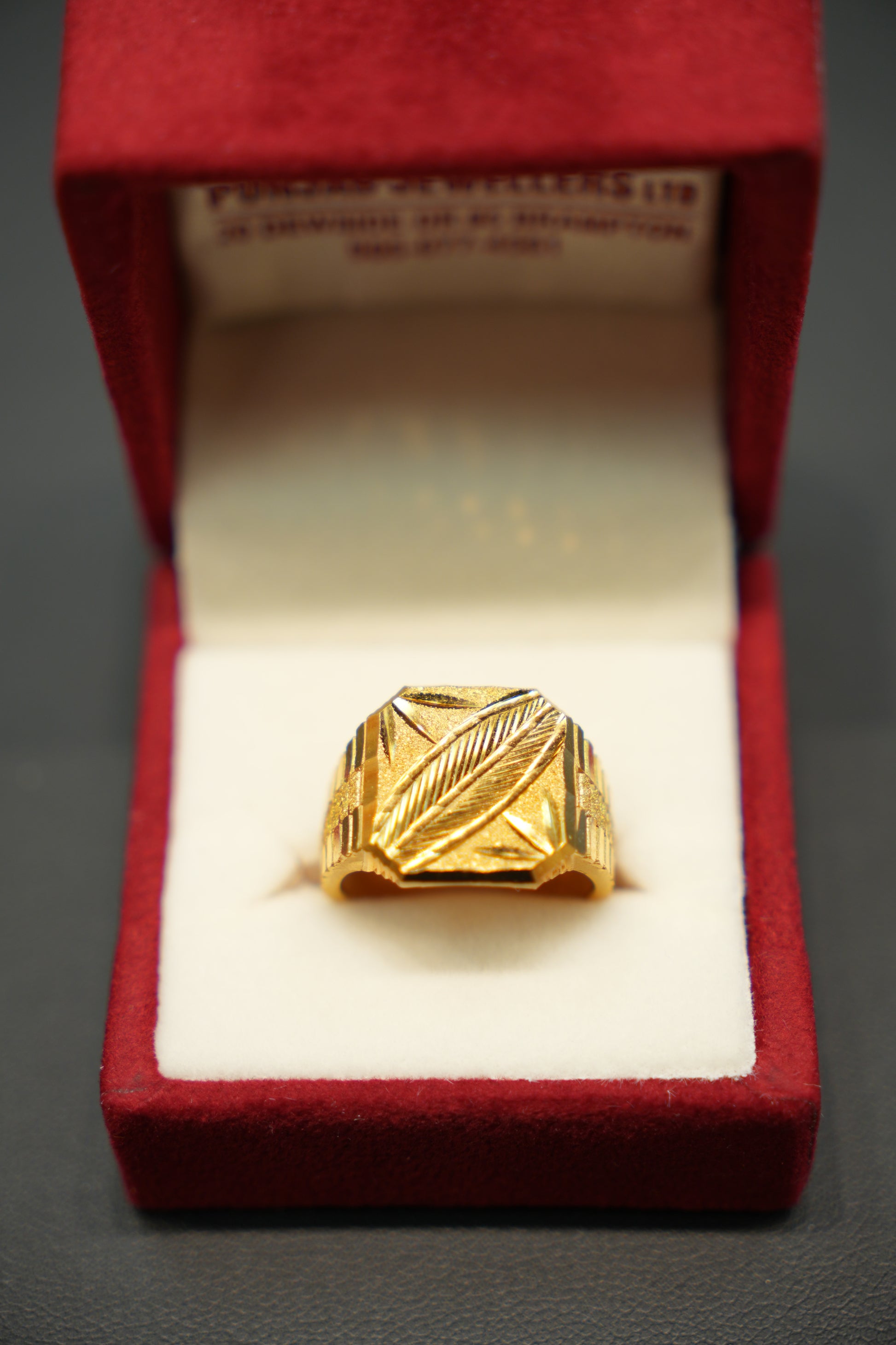 22k Gold Men's Ring