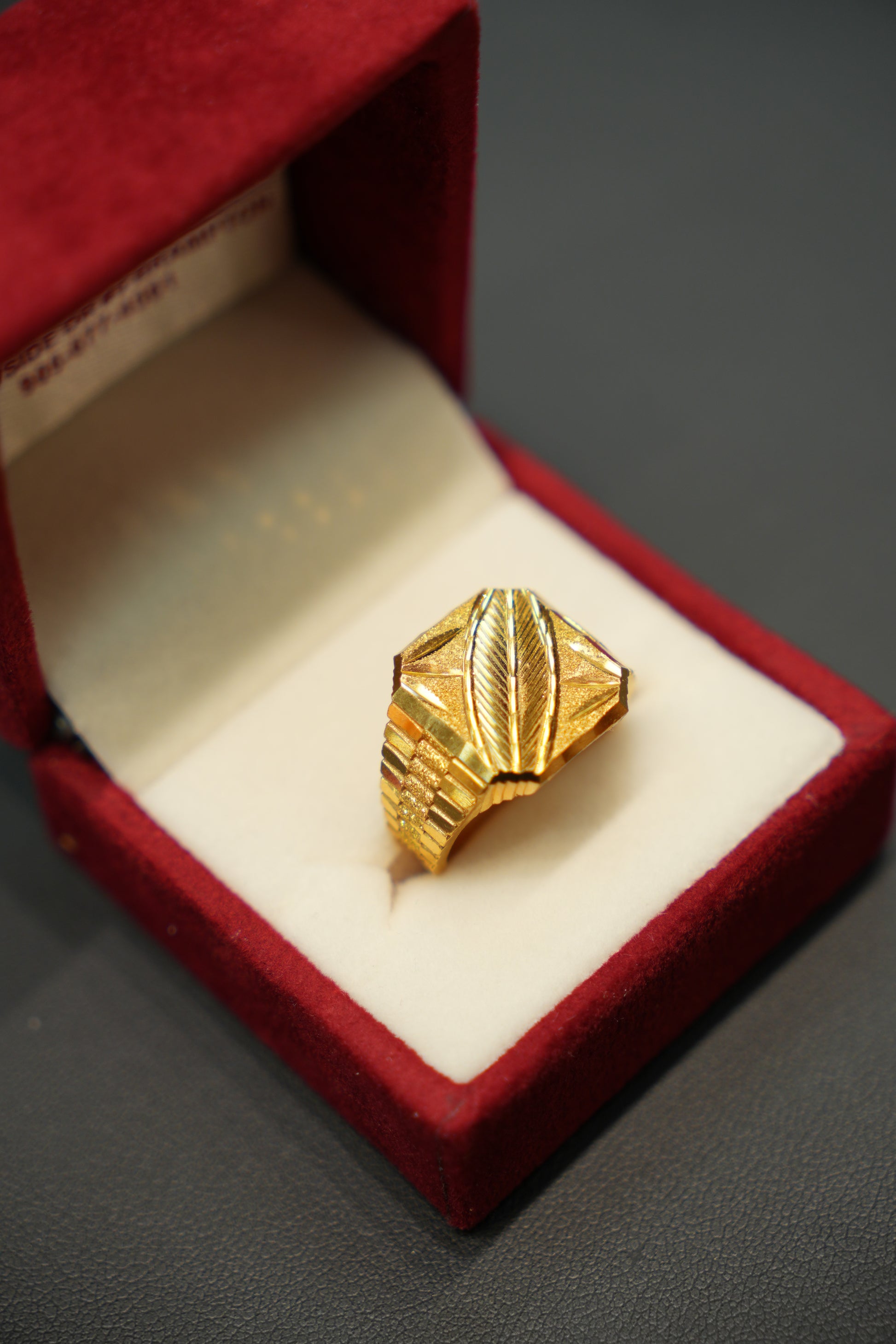 22k Gold Men's Ring