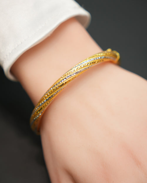 22k Gold Ladies Bangle Bracelet