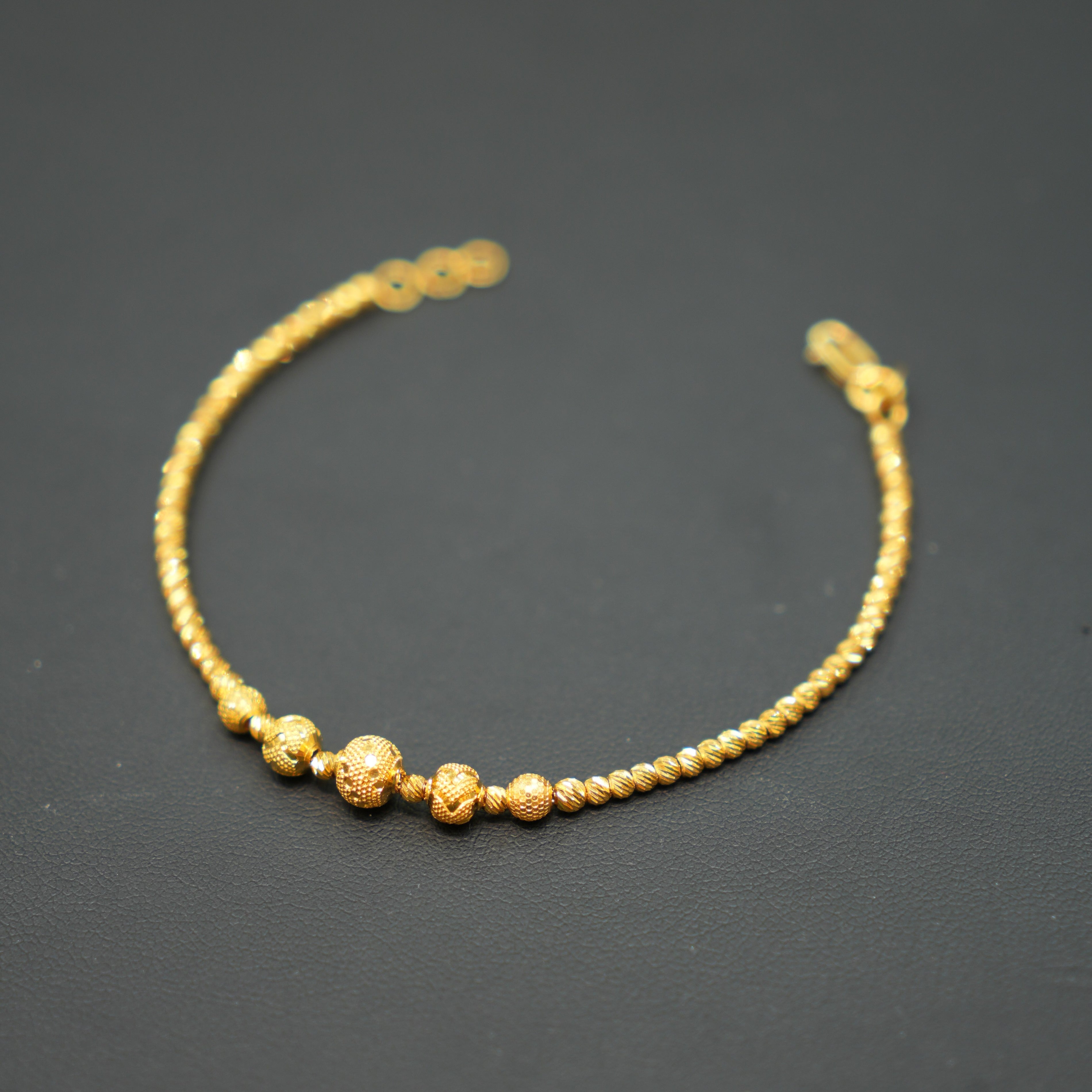 22K Gold Fancy Ladies Bracelet
