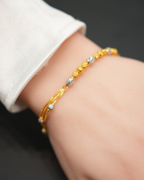 22k Gold Ladies Bracelet