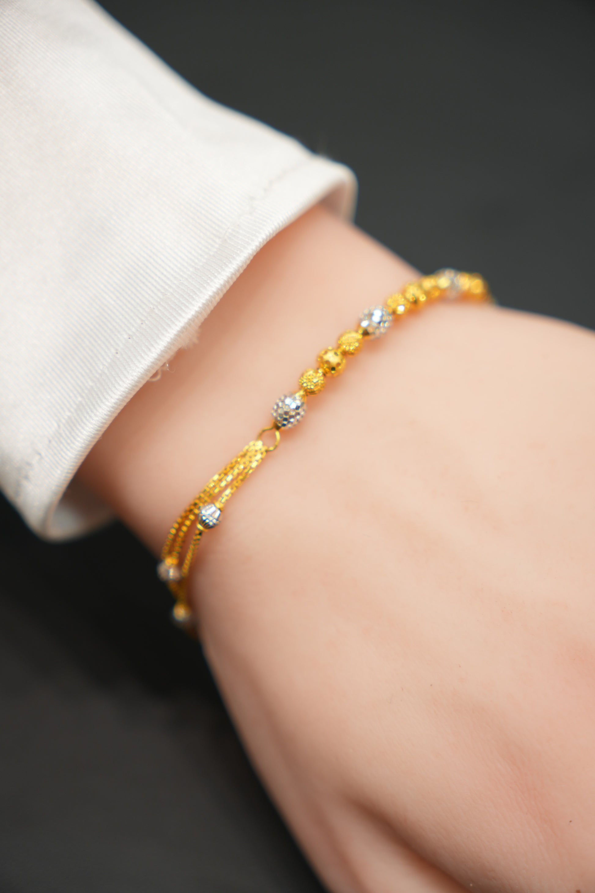 22k Gold Ladies Bracelet