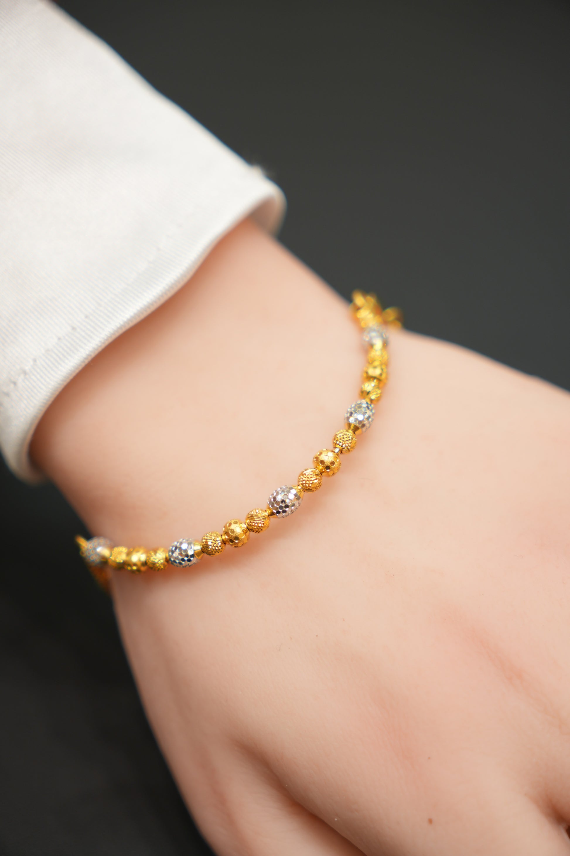 22k Gold Ladies Bracelet