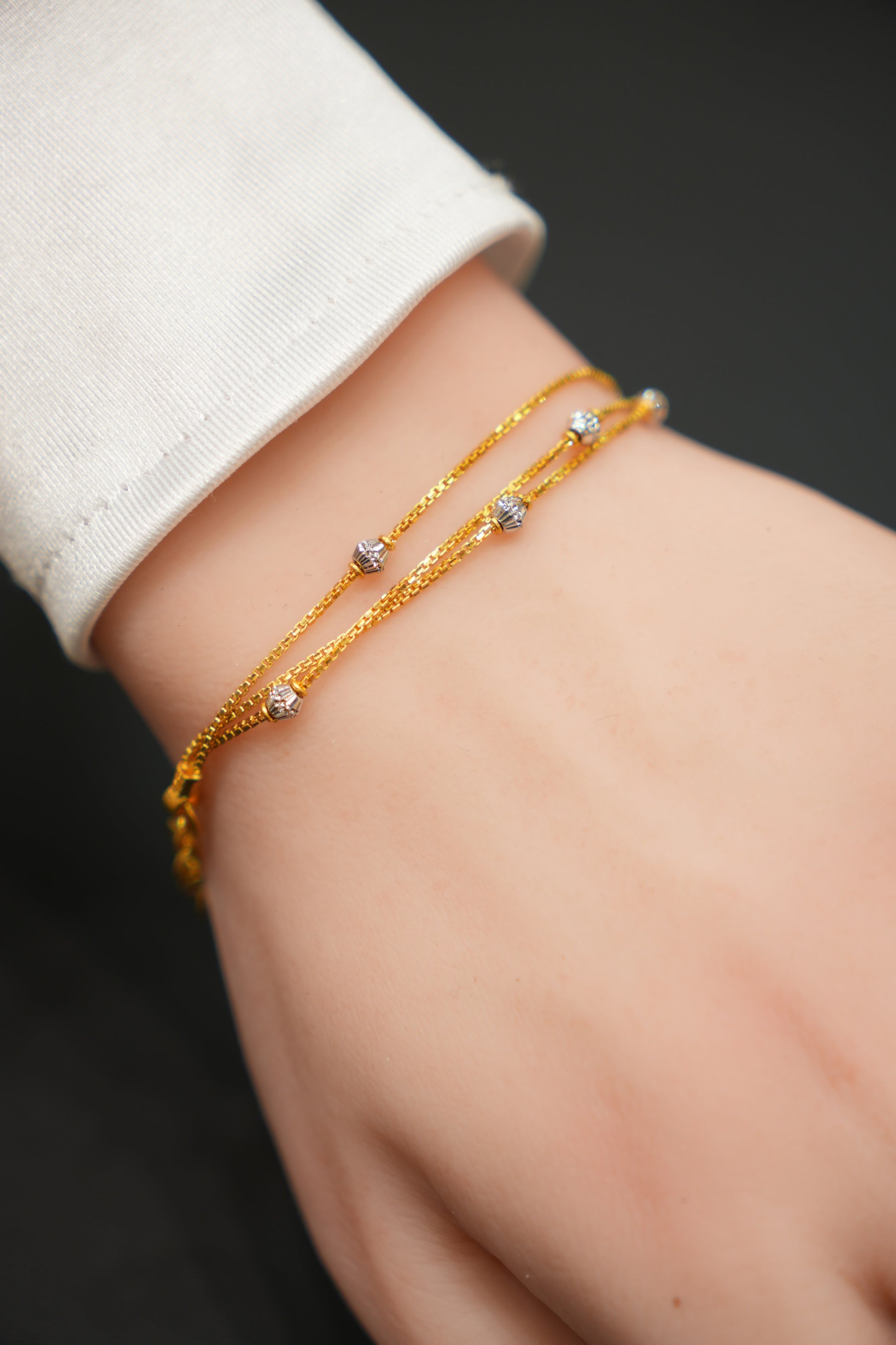 22k Gold Ladies Bracelet