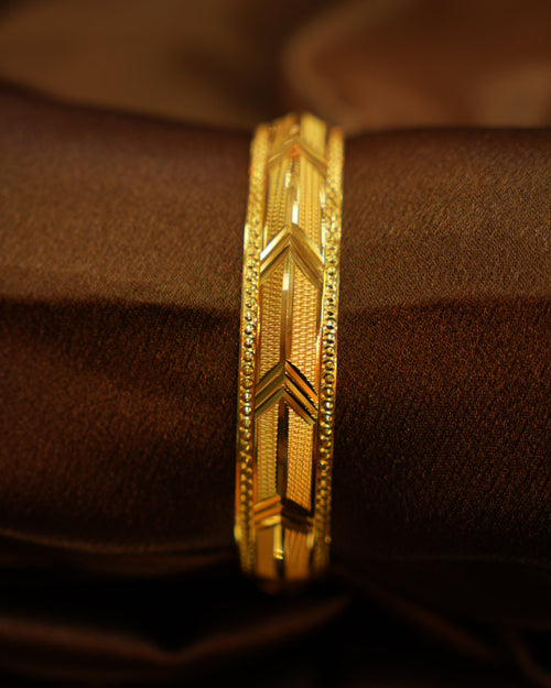 22K Gold Men's Kara