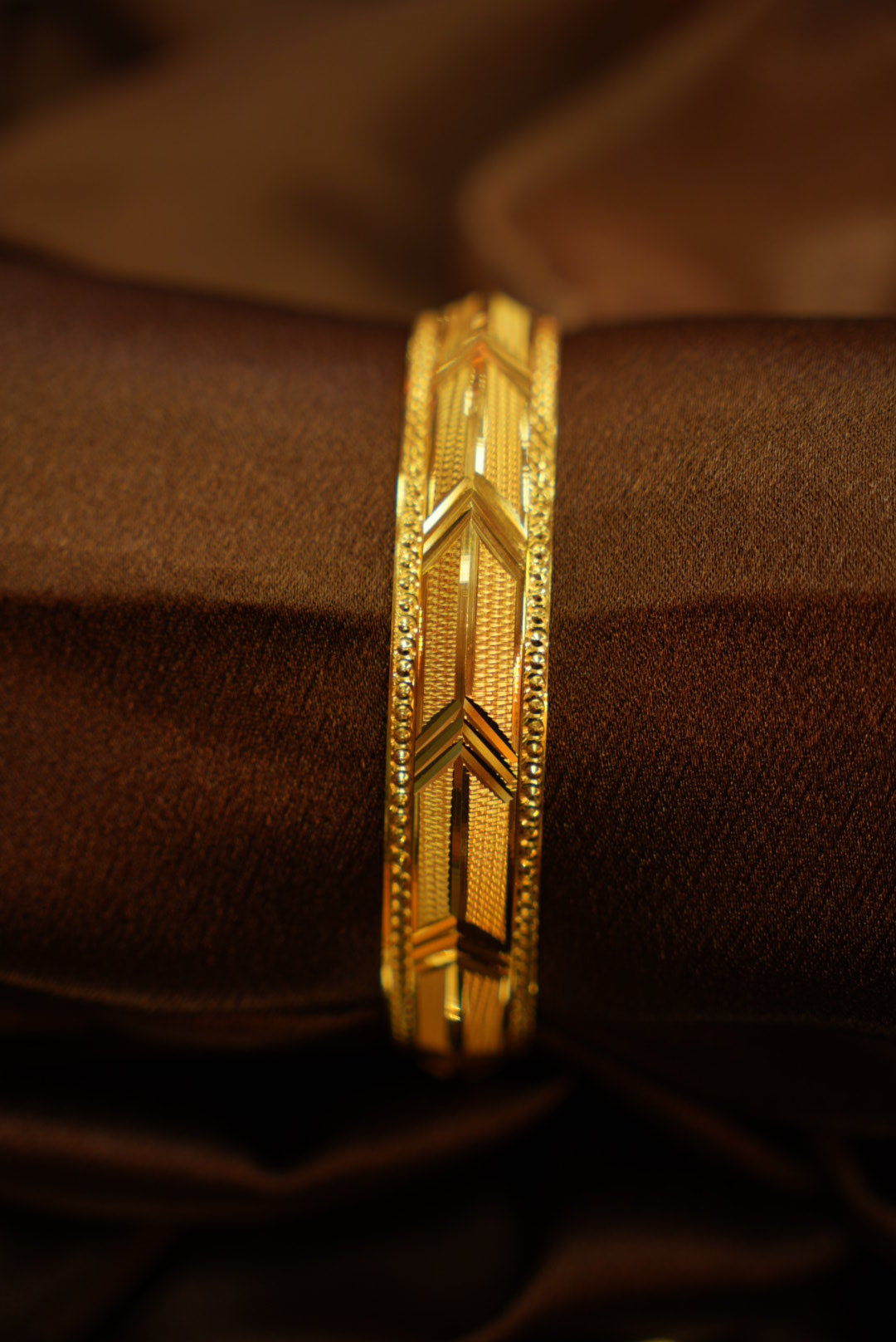 22K Gold Men's Kara