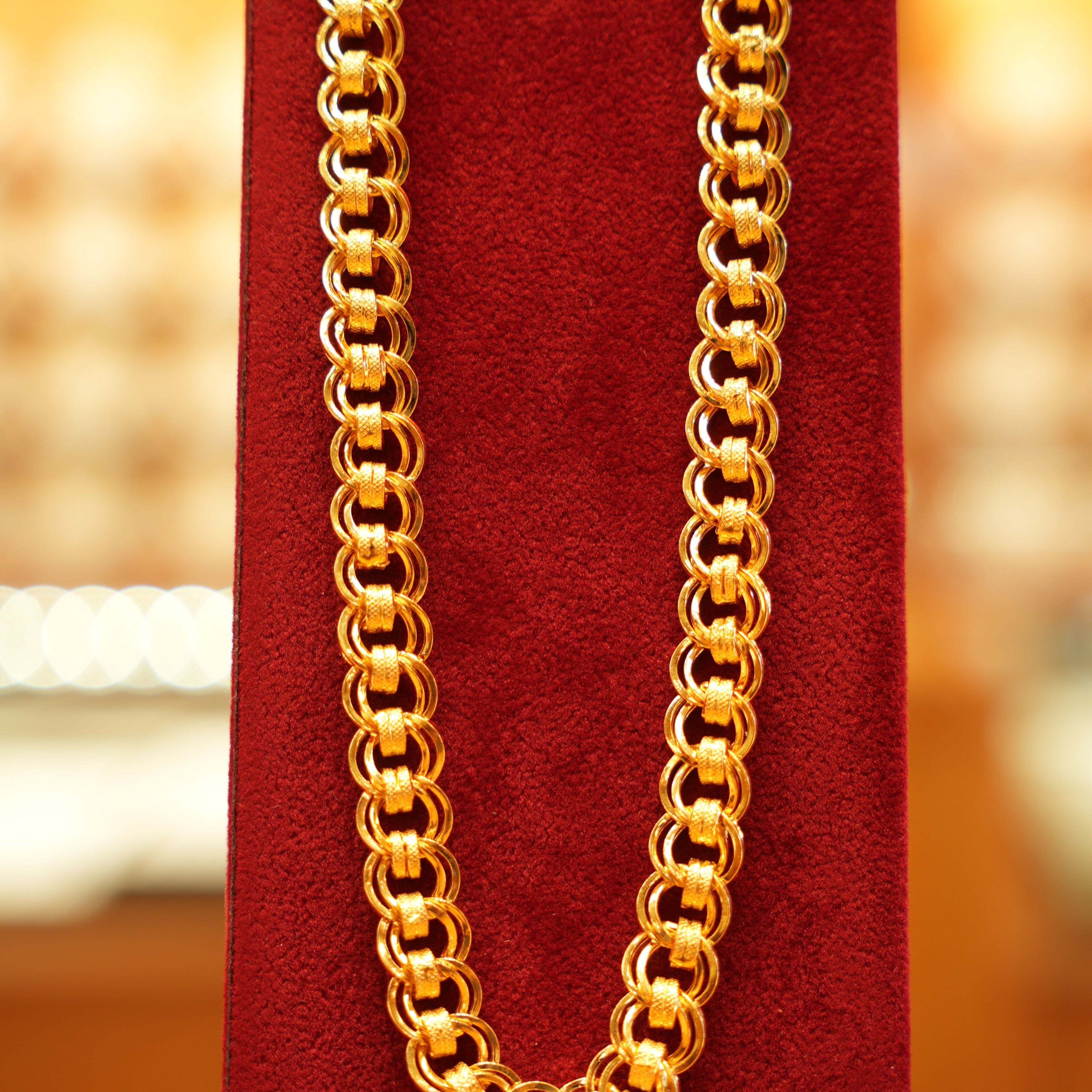 22K Gold Men's Chain (22 Inches)