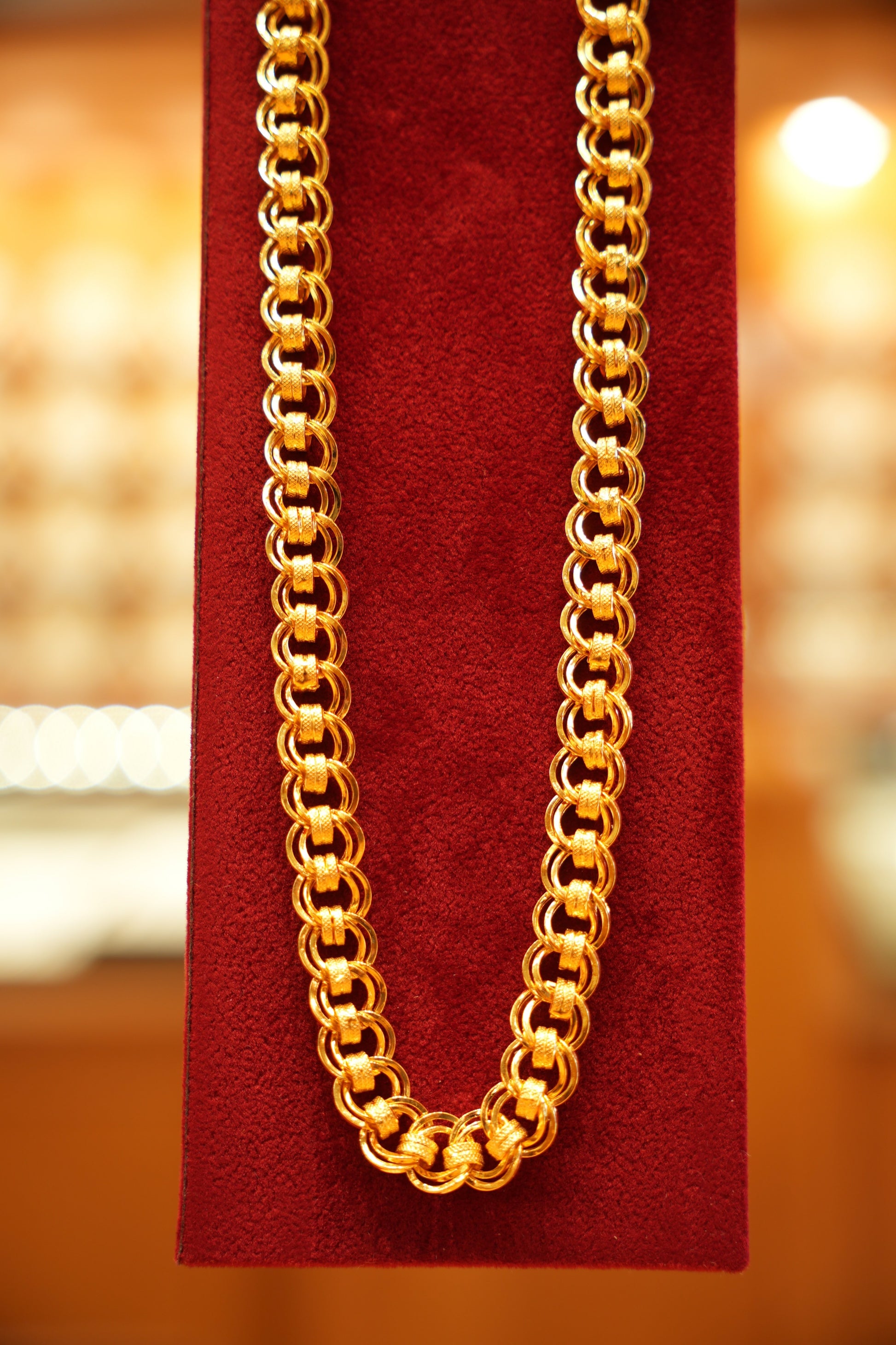 22K Gold Men's Chain (22 Inches)
