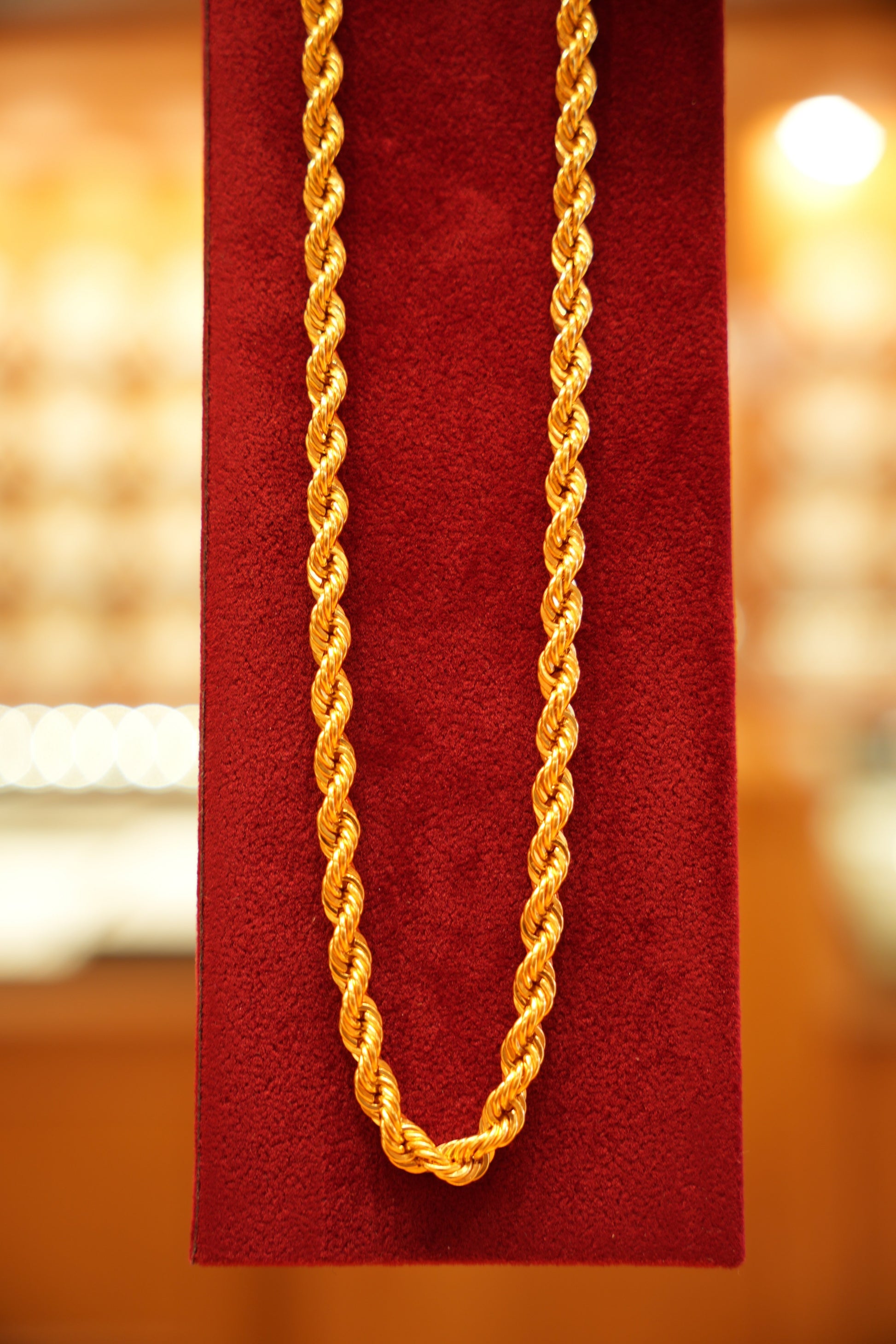 22K Gold Men's Chain (22 Inches)