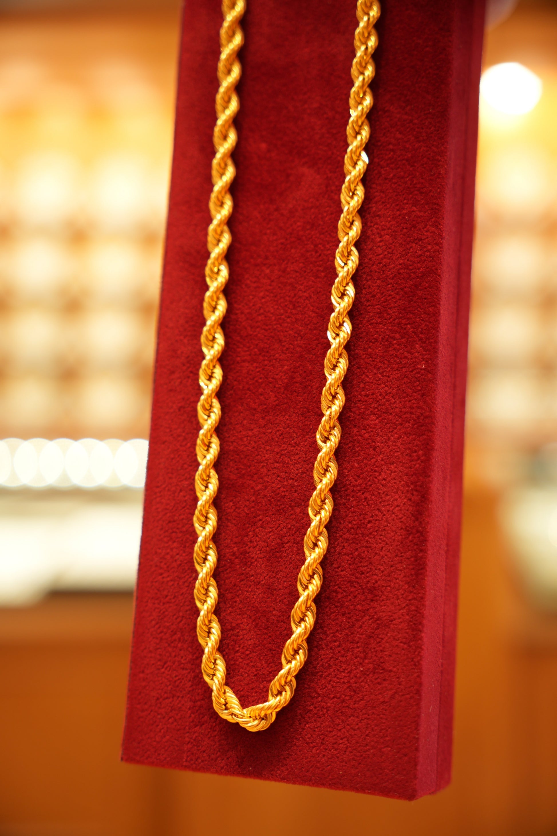 22K Gold Men's Chain (22 Inches)