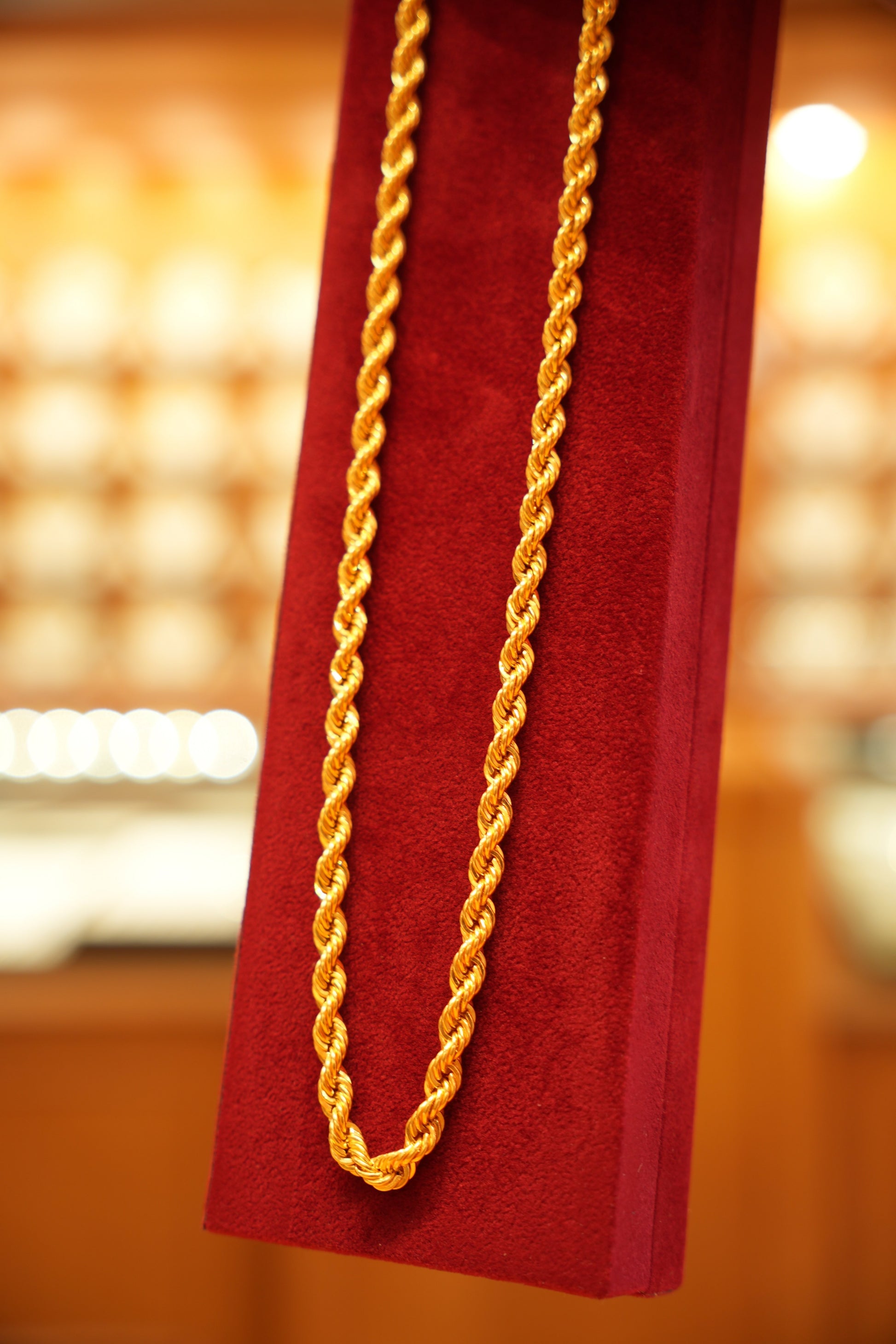 22K Gold Men's Chain (22 Inches)