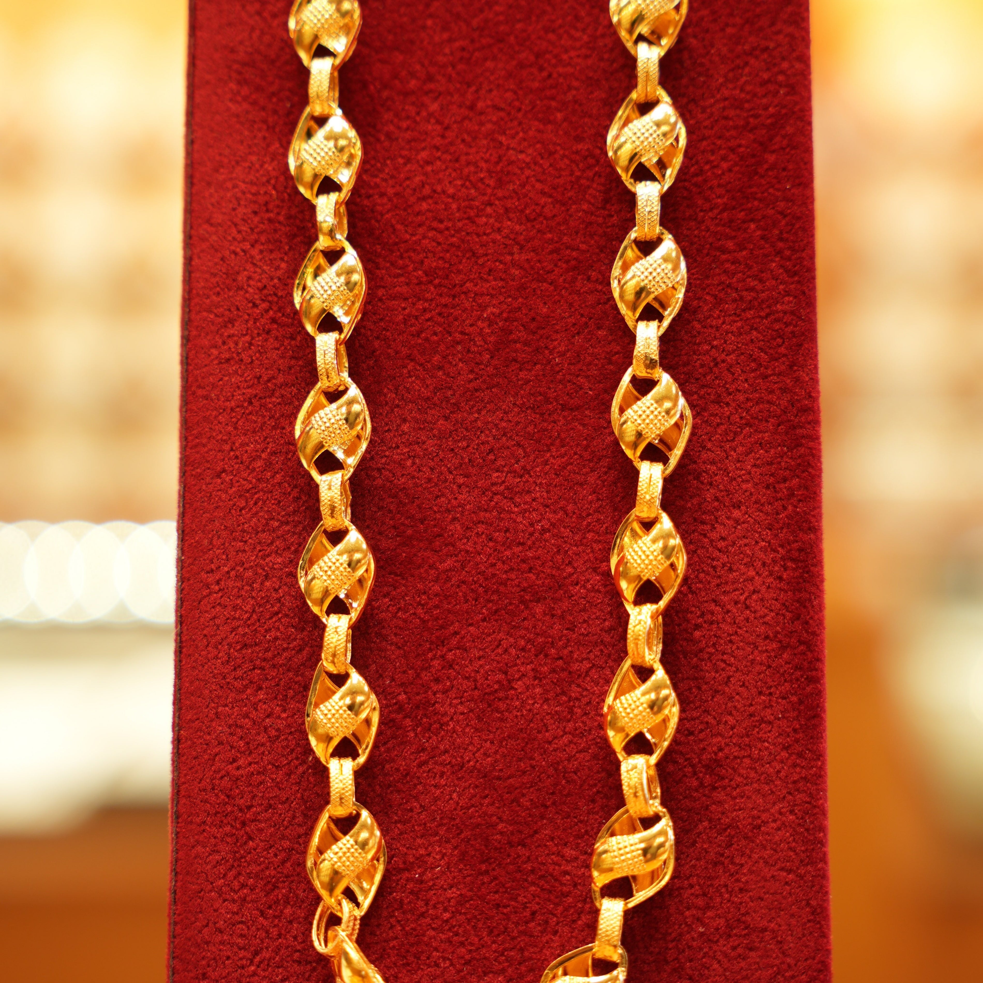 22K Gold Men's Chain (22 Inches)