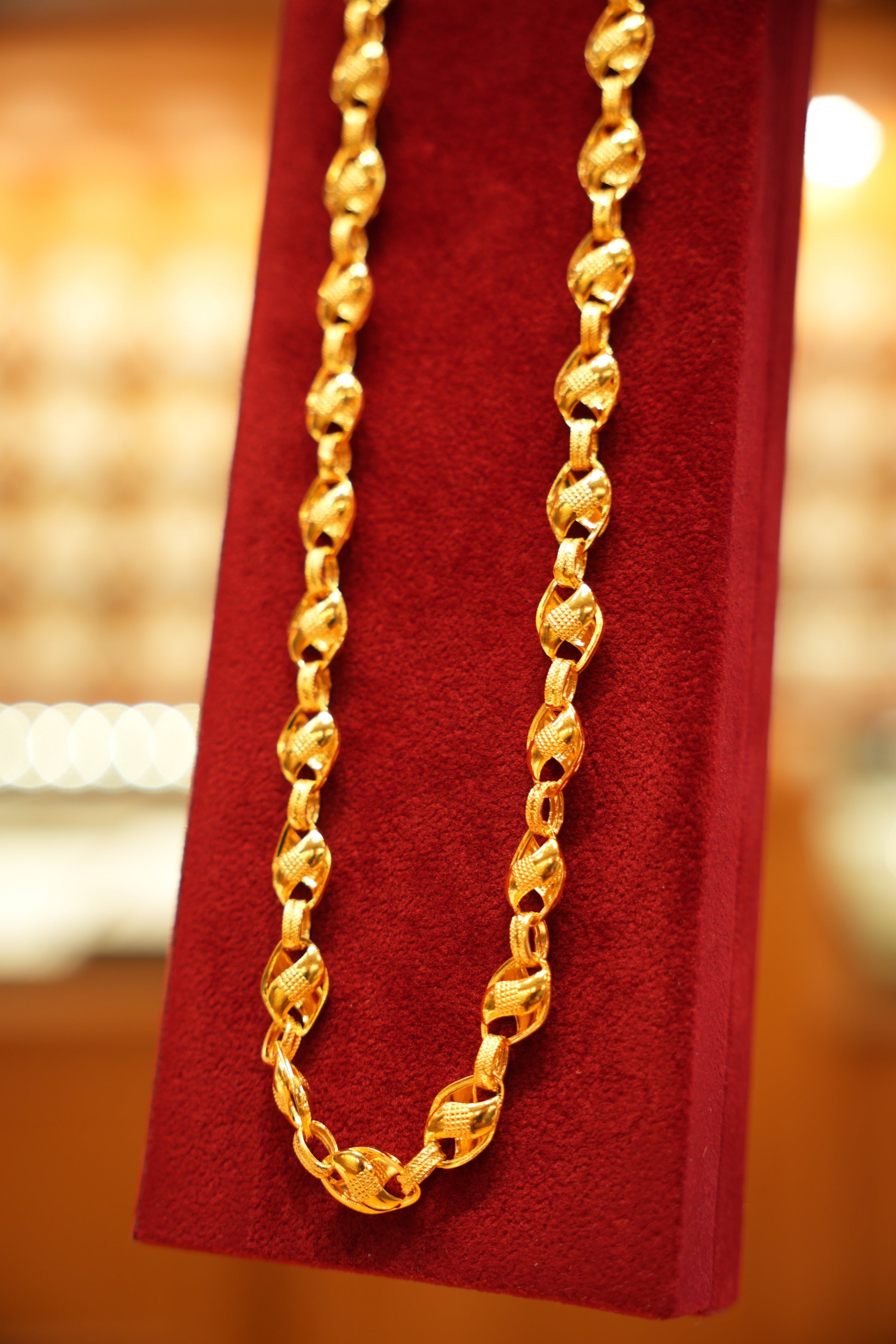 22K Gold Men's Chain (22 Inches)