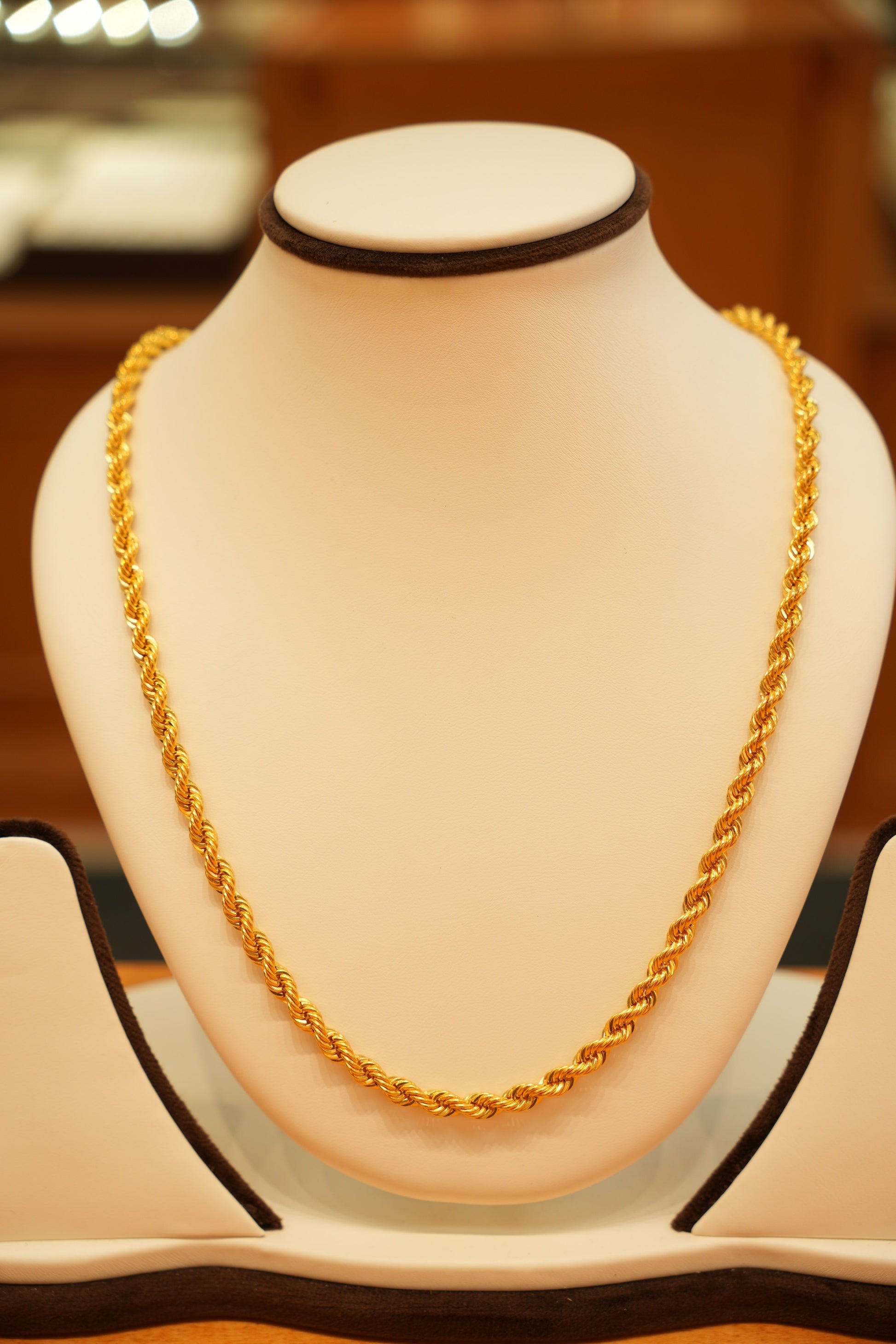22K Gold Men's Chain (22 Inches)