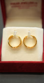 22K Gold Ladies Earrings