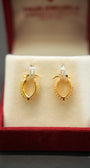 22K Gold Luxury Hoop Earrings
