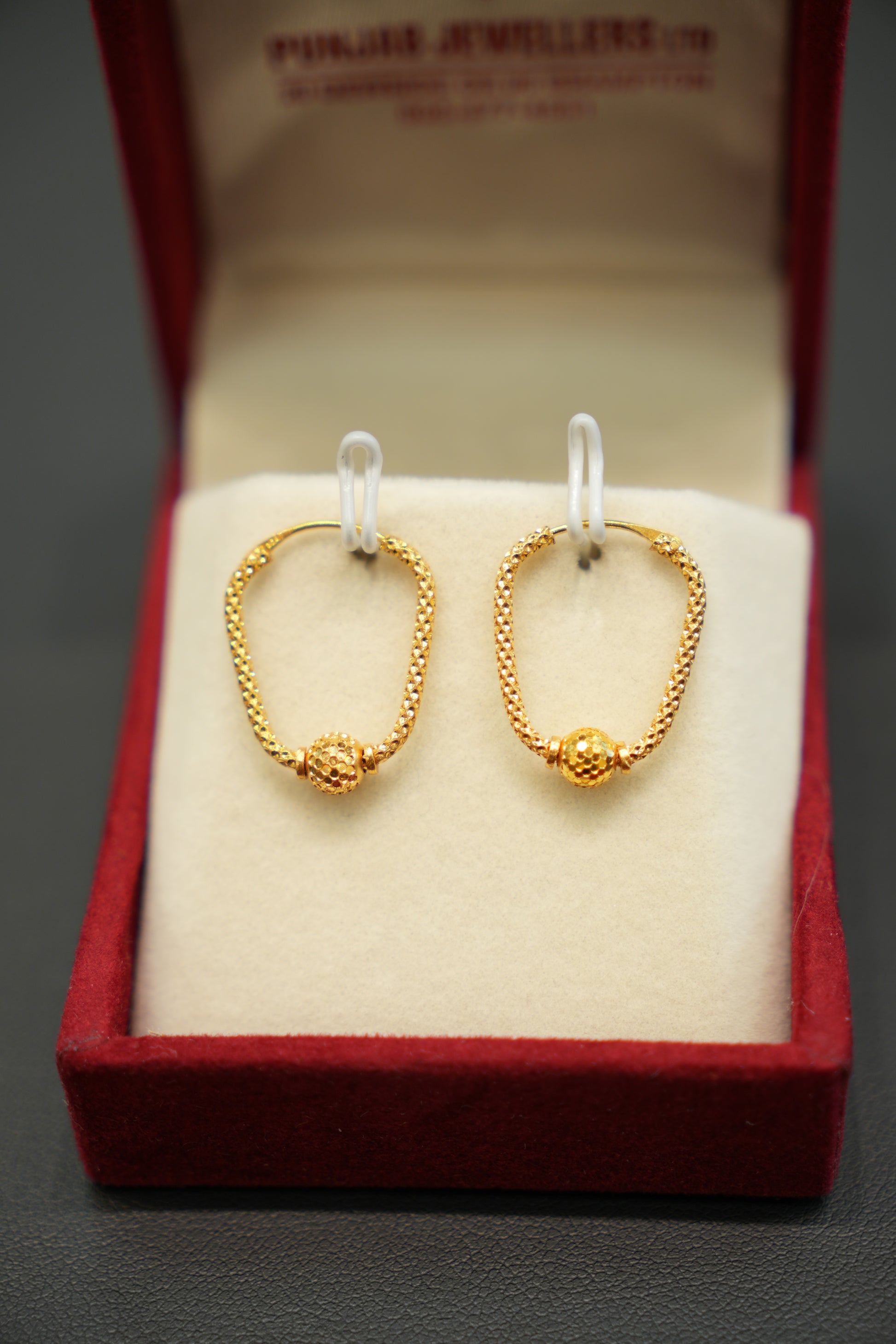 22K Gold Ladies Earrings