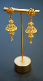 22K Gold Ladies Earrings