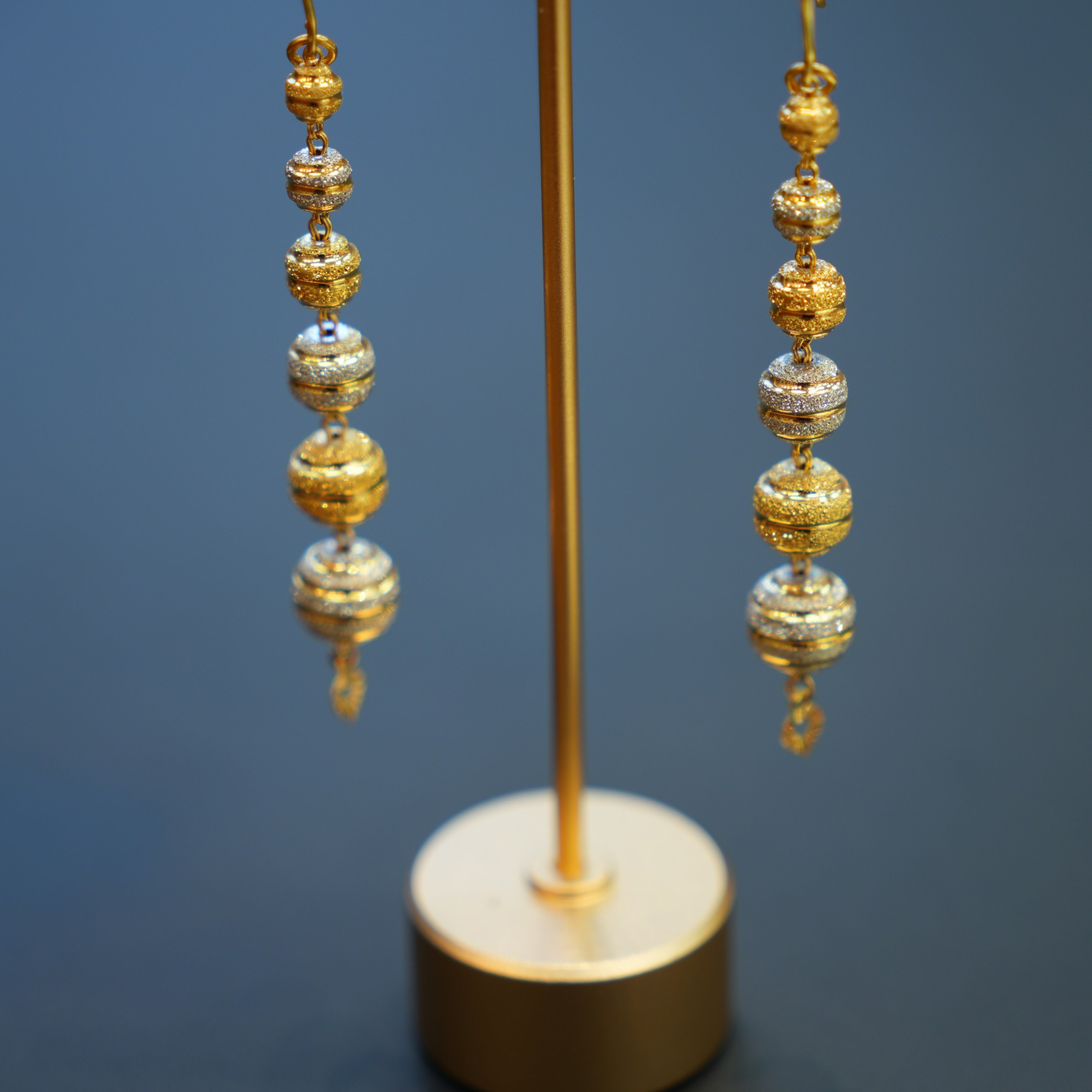 22K Gold Ladies Earrings