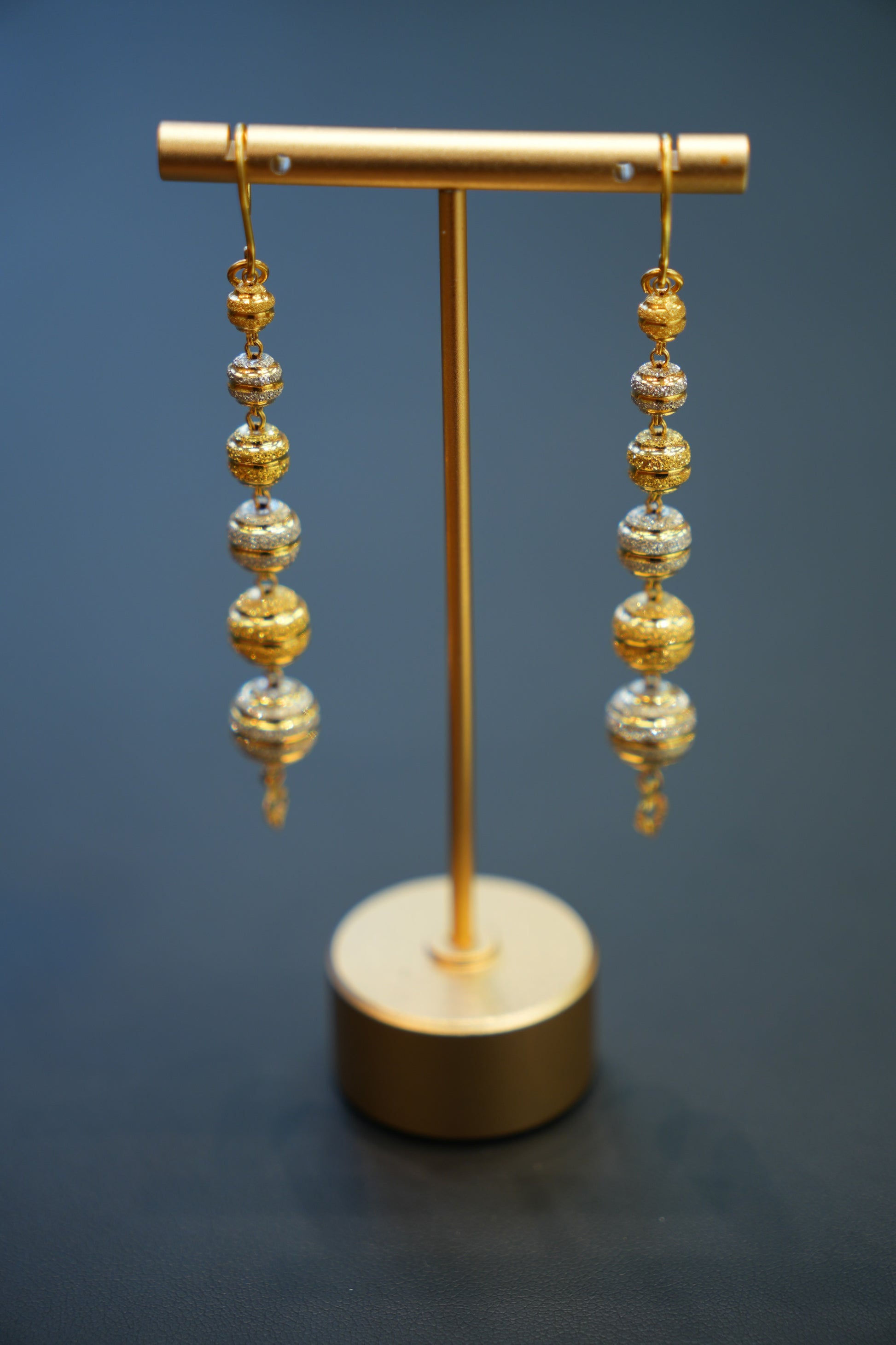 22K Gold Ladies Earrings