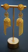 22K Gold Ethnic Ladies Earrings