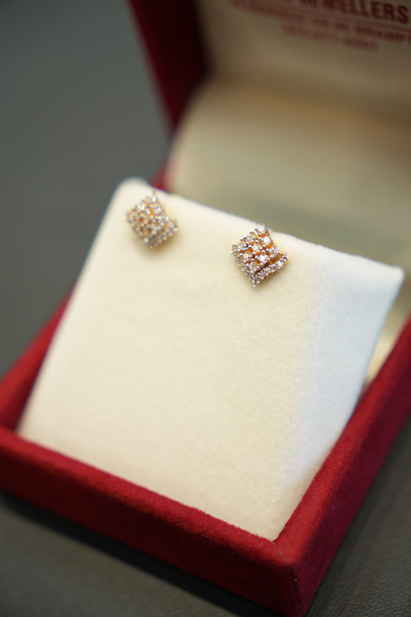 22K Gold Ladies Earrings