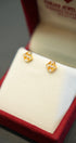 Traditional 22 karat gold earrings