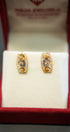 Pure 22K gold earrings design