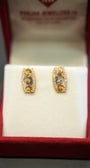 Pure 22K gold earrings design