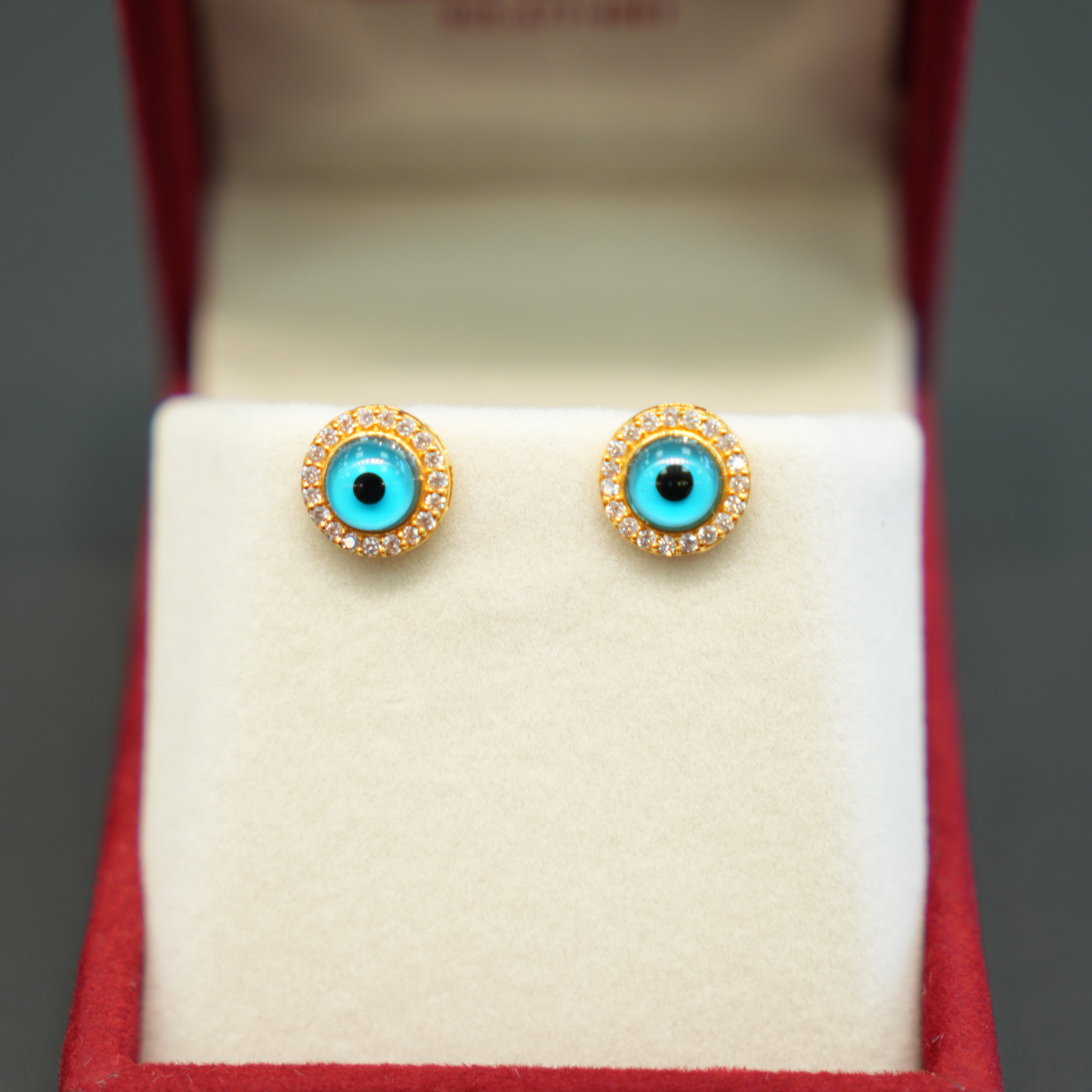 22K Gold Beautiful Ladies Earrings