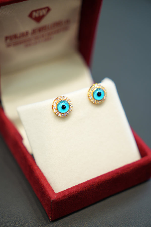 22K Gold Ladies Earrings