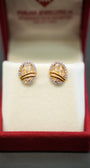 22K Gold Ladies Earrings
