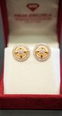 22K Gold Ladies Earrings