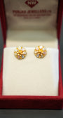 22K Gold Trendy Ladies Earrings