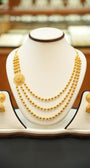 22K Gold Designer Necklace Set